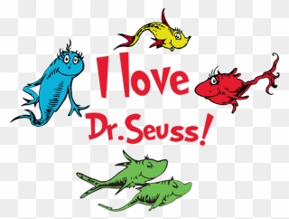 I Love Dr Seuss, Fish Svg,dr Seuss Svg,dr Seuss Gift, - Dr Seuss Shirt Svg Clipart