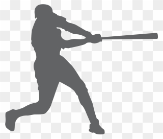 Baseball Bats Baseball Player Pitch Softball - Baseball Player Batting Clipart Png Transparent Png