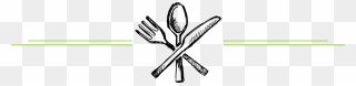 Cartoon Utensils Of Fork Knife And Spoon Clipart
