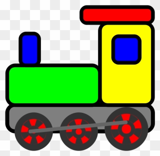 Scripted Toy Train - Toy Clip Art Toy Train - Png Download
