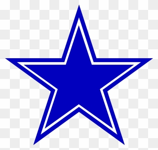 Dripping Dallas Cowboys Star Clipart
