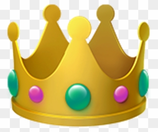 Drawn Crown Emoji - Transparent Background Crown Emoji Clipart