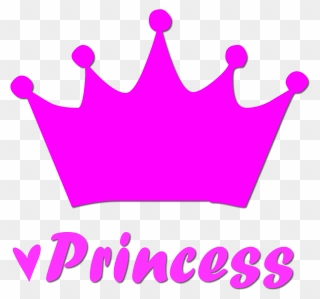 Princess Crown Silhouette - Princess Logo Png Clipart