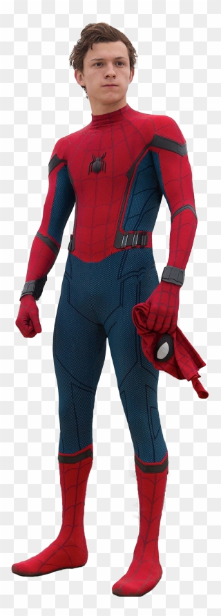 Spider-man Tom Holland Png Clipart - Spider Man Tom Holland Full Body Transparent Png
