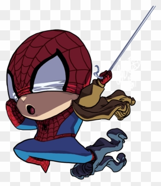 Cute Spiderman Clipart