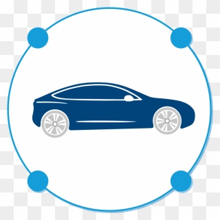 Tesla Clipart Transparent - Executive Car - Png Download