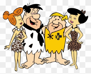 Fred Flintstone Wilma Flintstone Barney Rubble Betty - Fred Wilma Barney Betty Clipart