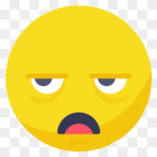 Bored Clipart Bored Emoji - Bored Icon Png Transparent Png
