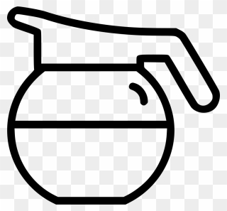 Transparent Jug Clipart - Water Black And White Png