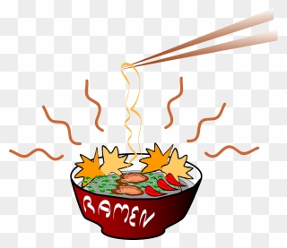 Ramen Japanese Cuisine Instant - Ramen Noodles Clipart - Png Download