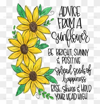 Cut Out Sunflower Printable Clipart