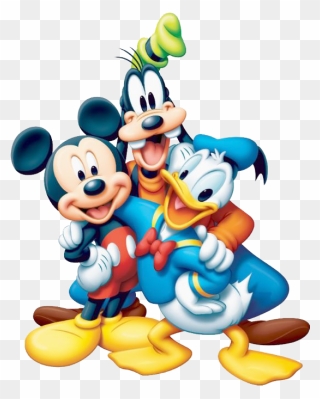 Transparent Mickey And The Roadster Racers Png - Mickey Mouse Minnie Mouse And Goofy Clipart