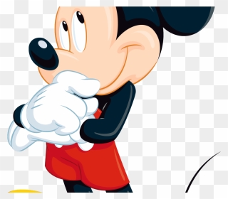 Transparent Sad Kid Png - Gif Mickey Mouse Png Clipart