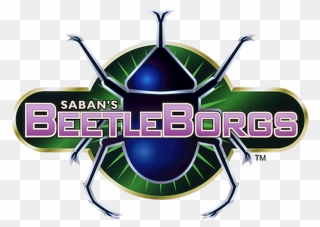 Big Bad Beetleborgs - Big Bad Beetleborgs Logo Clipart