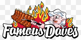 Famous Daves Barbecue - Famous Dave's Clipart