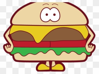 Clipart Cute Hamburger - Png Download