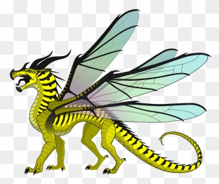Cricket Clipart Invertebrate - Wings Of Fire Hivewings - Png Download