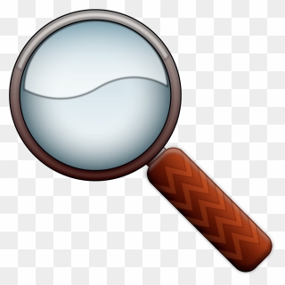 Magnifying Glass Clipart Colored - Png Download