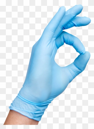 Medical Clip Art Gloves - Latex Glove Clip Art - Png Download