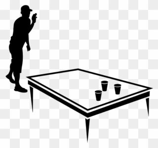 Transparent Beer Pong Clipart - Clipart Beer Pong Png