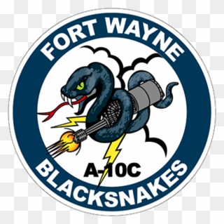 122nd Fighter Wing Unit Patch - 122nd Fighter Wing Black Snakes Clipart