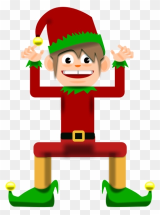 Christmas Elf Clipart - Duende In Spanish - Png Download