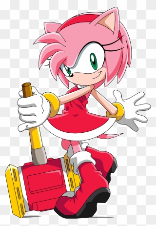 Artistic Clipart Misdeed - Amy Rose Sonic X - Png Download