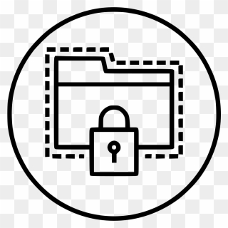 Padlock Clipart Password Protected - Icon - Png Download