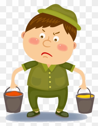 Fruits Clipart Bucket - Zookeeper Png Transparent Png