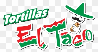 Taco Clip Tortilla - Tortillas El Taco Logo - Png Download