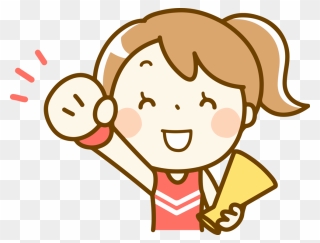 Girl Supporter Clipart - Listen To Music Png Transparent Png