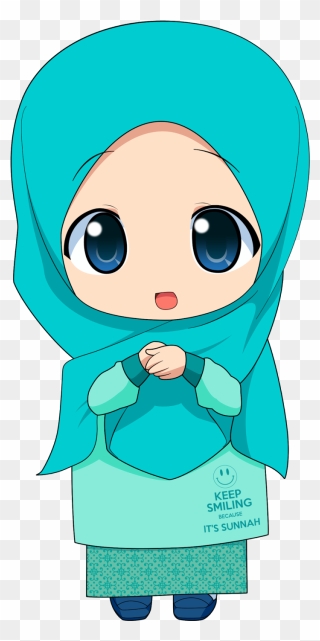 Anime girl hijab