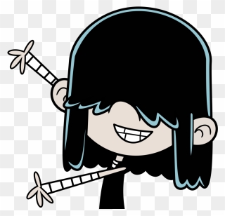 Younger Loud Siblings - Loud House Lucy Loud Clipart