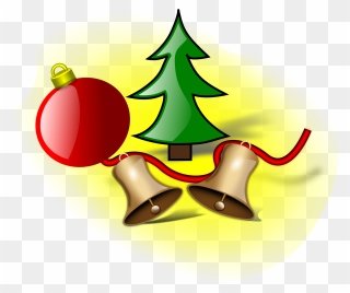 Clipart Christmas Bells - Décorations De Noël Clipart Gratuite - Png Download