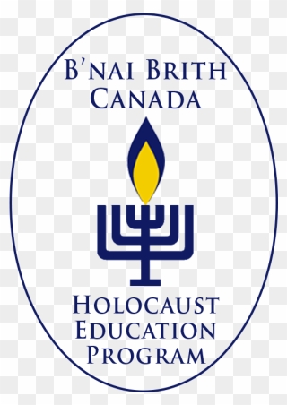 B"nai Brith Canada Launches Free Holocaust Education - Circle Clipart