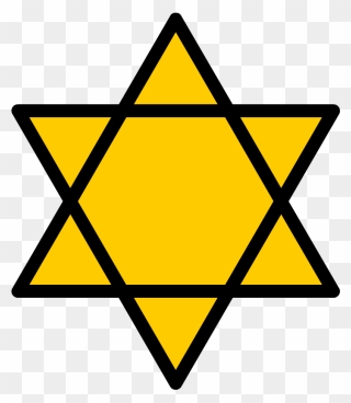 Holocaust Star Of David Clipart - Png Download
