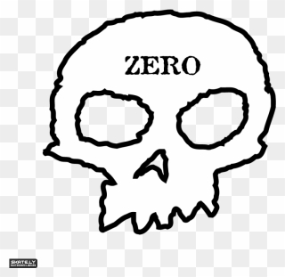 Zero Skateboards Skately Library - Zero Skateboards Skull Clipart