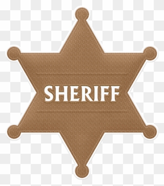 Badge Sheriff Royalty-free Clip Art - Emblem - Png Download