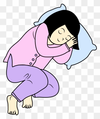 Transparent Late Night Clipart - Late Night Sleep Cartoon - Png Download