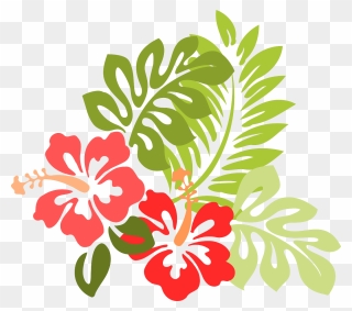 Hawaiian Lilo And Stitch Flower Clipart