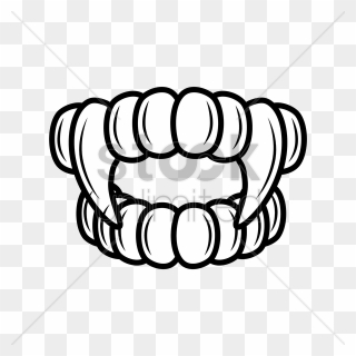 Fangs Clipart Dark - Fangs Clipart - Png Download