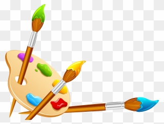 Painting Clip Art - Drawing Brush Png Transparent Png