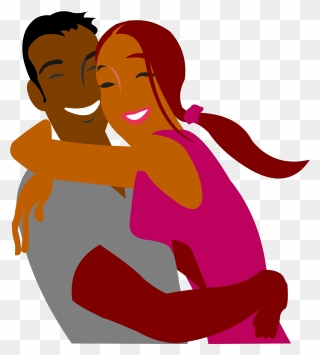 Black Couples Clipart - Png Download
