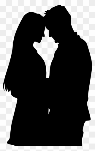 Romance Film Silhouette Couple Drawing - Couple Sketch Clipart