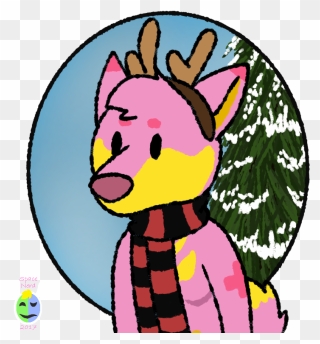 Christmas Doc Icon - Cartoon Clipart
