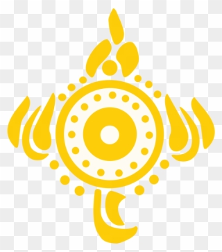 Flower,area,logo - Vishnu Symbol Png Clipart