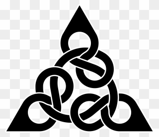 File Figure Knot Triang Wikimedia Commons Open Celtic- - Celtic Symbols Irish Knots Transparent Background Clipart