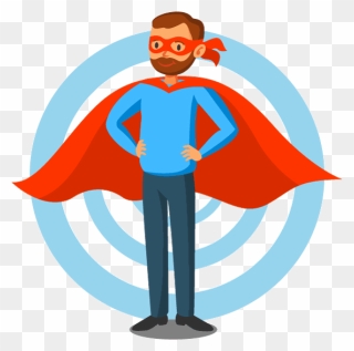 Super Hero - Employee Superhero Cartoon Png Clipart