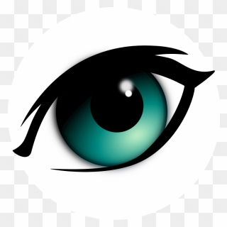 Iris,eye,organ - Blue Green Eyes Cartoon Clipart