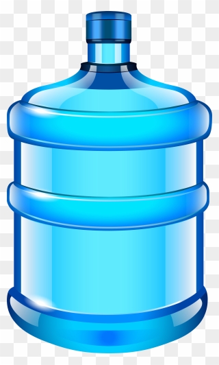 Transparent Bottle Clip Art - Mineral Water Bottle Clipart - Png Download